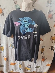 Camiseta para mujer Disney Lilo and Stitch Stitch con estampado gráfico adulto grande - Imagen 1 de 3