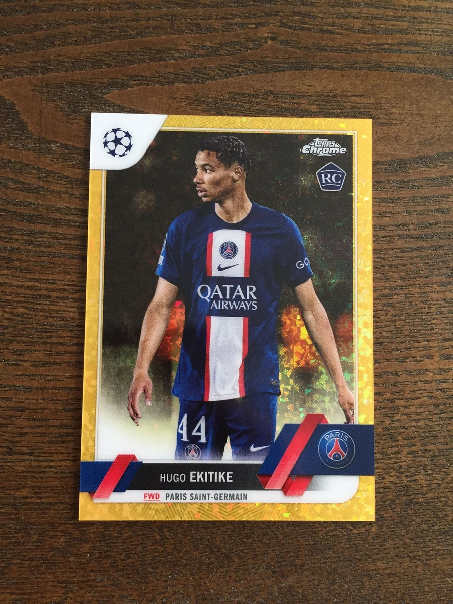 2022-23 Topps Chrome UEFA Club Competitions Hugo Ekitike #125 for