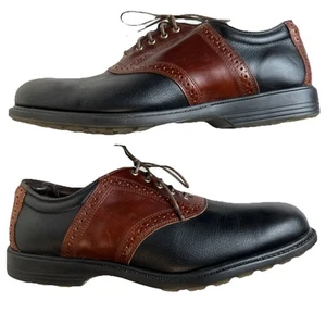 Allen Edmonds x JACK NICKLAUS Signature Golf 20301 Men’s Size 11 D Brown Black - Picture 1 of 24