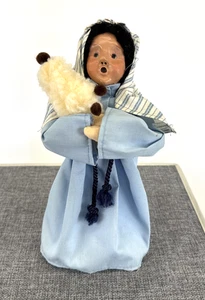 Byers' Choice The Carolers Shepherdess White Sheep 1990 Original Christmas - Picture 1 of 7