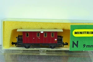 Minitrix 3068 Nostalgic Passenger Car N Scale - Picture 1 of 5