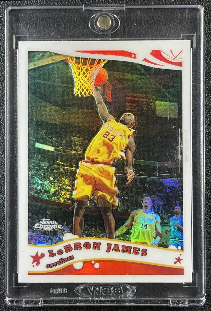 希少】2005-06 Topps Chrome LeBron James 希少】2005-06 Topps Chrome