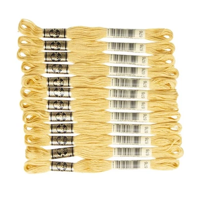 DMC 6-Strand Embroidery Cotton Floss, Light Old Gold - Image 1 of 4