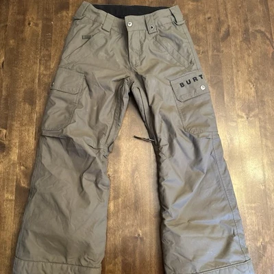 Pantalones de nieve de snowboard Burton para niños verde militar Dryride invierno al aire libre medianos 10/12 Foto 1 de 4