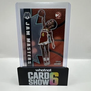 Spud Webb 2020-21 Panini Mosaic Jam Masters Insert Big Head NBA JAM Hawks - Picture 1 of 2