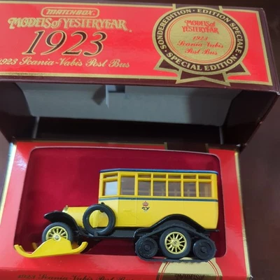 Matchbox Models of Yesteryear Y16-4 1923 Scania Vabis Post Bus "Special Edition" - Image 1 of 2