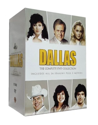 Dallas: The Complete Series Seasons 1-14+3 Movies DVD Box Set *New* - Image 1 of 3