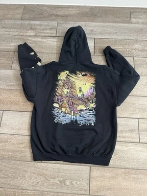 Sudadera con Capucha Rick And Morty Cartoon Network Gráfica Negra Adulto Grande Foto 1 de 4