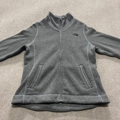 Jaqueta de lã North Face feminina cinza suéter nova com etiquetas - Imagem 1 de 4