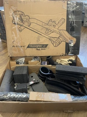 Легкая универсальная стойка для сцепного устройства для одного велосипеда Kuat Transfer V2 T201B 1,25 дюйма - Изображение 1 из 4