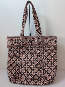 Vera Bradley Medallion Tote Bag 17" X 15" Excellent Condition - Picture 1 of 18