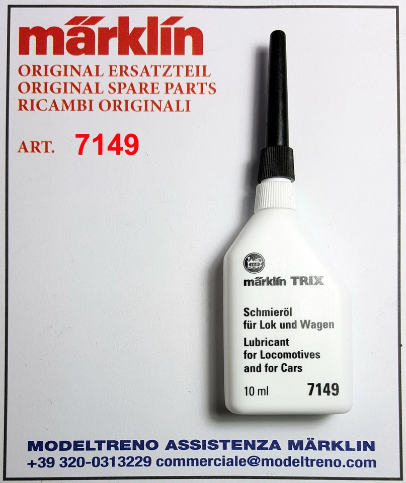 MARKLIN 7149 OLIO PER LOCO - OLER 10ml