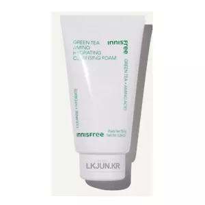Limpiador de espuma de té verde Innisfree cosméticos coreanos frescos 5,29 oz 150 ml - Imagen 1 de 9