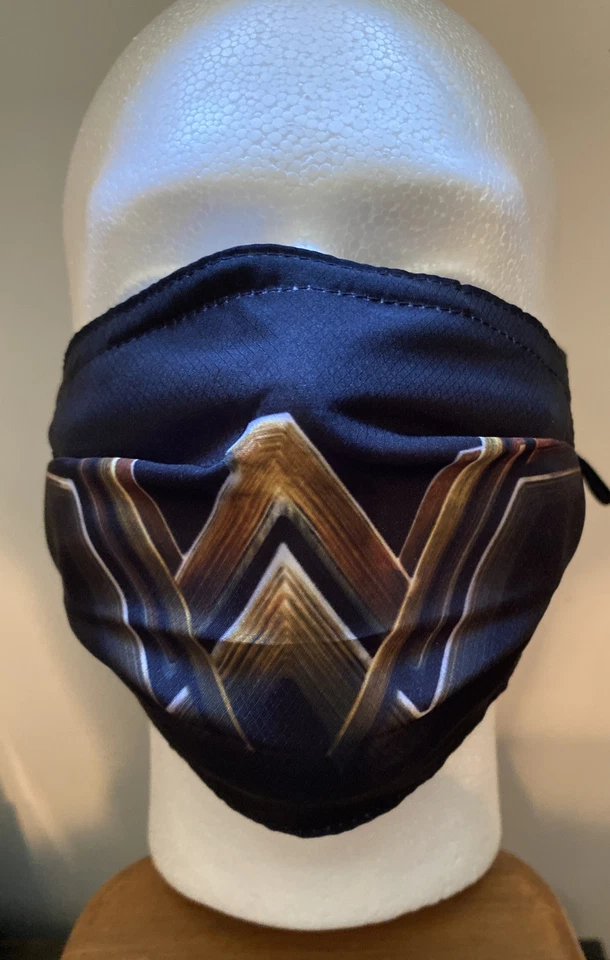 Face Mask Cotton Wonder Woman- W/ 2 Filters! Brand New!! Free Shipping!! - Image 1 of 2