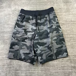 Under Armour Shorts Mens Medium Green Camouflage Gym Training Elite Cargo - Picture 1 of 8