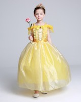 Beauty And The Beast 17 Live Action Belle Yellow Ballgown Dress Cosplay Ebay