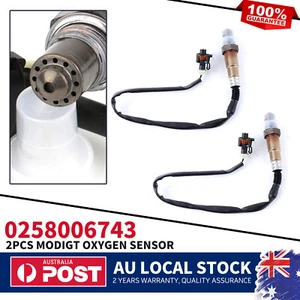 2* O2 Oxygen Sensor Fits BOSCH Holden Commodore VZ VE V6 3.6L Sedan UTE 04-13 - Picture 1 of 8