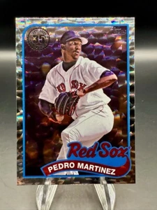 2024 Topps Series 2 - Pedro Martinez 1989 Silver Crackle #89B2-37 Boston Red Sox - Picture 1 of 3