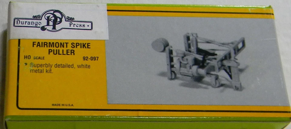 HO Scale Durango Press Fairmont Spike Puller - Image 1 of 1