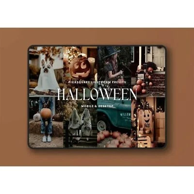 Paquete de presets de sala de luz de Halloween Foto 1 de 3