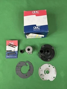 New Johnson Evinrude OEM Outboard Water Pump Kit 763758 BRP/OMC w Housing - Bild 1 von 2