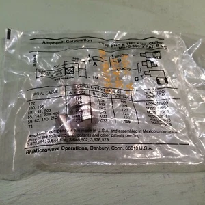 Amphenol BNC & TNC / MIL-C-39012 Crimpstecker RG-58 59 62 141 & andere NEU versiegelt - Bild 1 von 3