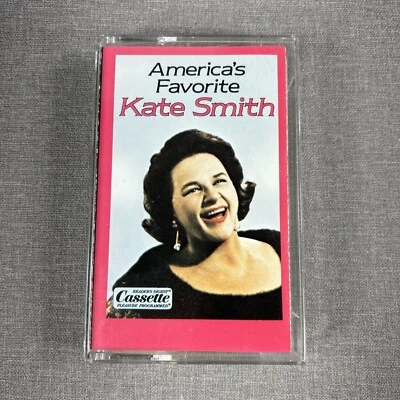 America's Favorite Kate Smith 1983 Vintage Audio Cassette Foto 1 de 4