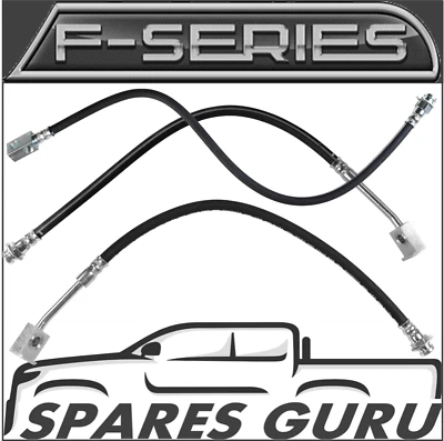 Ford F100 F150 Front/Rear Brake Lines Hydraulic Hoses: 1974-1980 2WD Disc - image 1 of 2