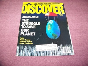 Vintage Discover Magazine 1990 The Struggle To Save Our Planet "Special Issue" - Picture 1 of 5