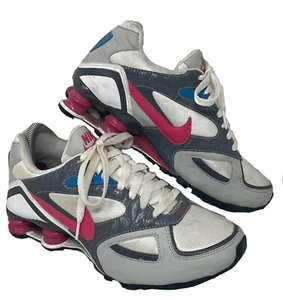 Nike Shox Heritage 386358-162 Women’s Running Shoes White Pink Gray Size 7.5 - Picture 1 of 7
