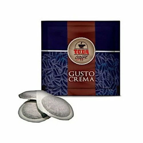 600 Toda Caffè GUSTO CREMA Cialde in Carta Ese 44 MM. Gattopardo Originali To.Da
