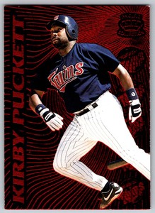1996 Pacific Crown Collection Red Hot Stars Kirby Puckett Minnesota Twins #RH9