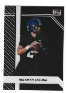 2024 Leaf Collective Helaman Casuga Pro Set Base PSB-116 Black Shimmer 6/6 - Picture 1 of 2