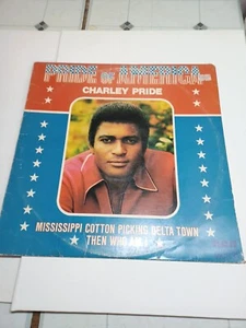 CHARLEY PRIDE, PRIDE OF AMERICA, VINYL, RECORD, LP, 1974, RCA RECORDS, - Picture 1 of 12