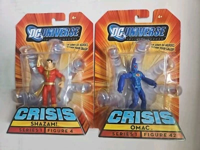 NUEVO DC UNIVERSE INFINITE HEROES CRISIS SHAZAM & OMAC 3.75" FIGURAS SERIE 1 s115 Foto 1 de 2