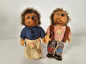 50er Jahre Steiff • Paar 7" Igel • Micki & Mecki • Nach Diel-Film - Bild 1 von 14