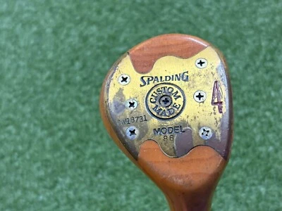 Spalding Top-Flite Pro Model Custom Made 4 Wood RH Step Regular Steel (B149) - Image 1 of 4