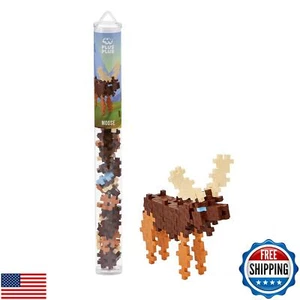 Juego de bloques de construcción de estatuillas de animales Plus Plus 3D, 70 mini rompecabezas entrelazados - Imagen 1 de 5