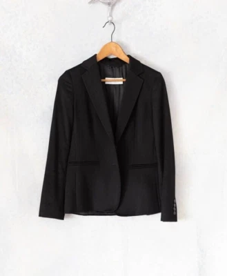 Maxmara camel hair black blazer size 36 Soft luxe Size 8 UK designer MINT - Image 1 of 4
