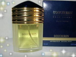 Mignon *✿ BOUCHERON pour HOMME ✿* SPRAY edp 15 ml Mini Parfum Miniatur 2005 - Bild 1 von 1