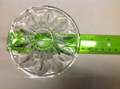 SCHONBEK Replacement Crystal Chandelier Bobeche 4.3" (110mm) 23mm Center Hole 90414/110
