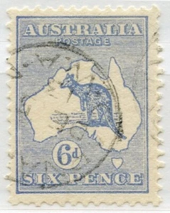 Roo 6d Acsc 17A~SG8 1st WMK WITH RARE SMALL WA CANCEL “DE 5 13" VFU. - Bild 1 von 2