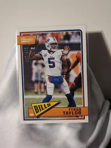 2018 Panini Classics - Red Back #11💥Tyrod Taylor💥206/299 Buffalo Bills - Picture 1 of 2