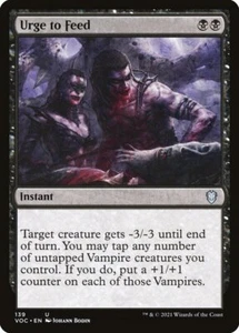 4x Urge to Feed - NM - Crimson Vow Commander SPARROW MAGIC - Picture 1 of 1