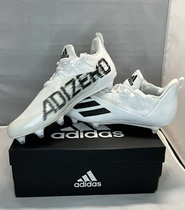 UNRELEASED Adidas Adizero 21 Detachable Football Cleats White Men’s SZ 11.5 NIB - Picture 1 of 9