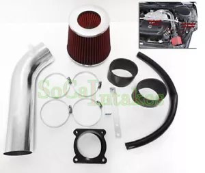 Kit de admisión de aire rojo negro y filtro para 2003-2006 Infiniti FX35 3.5L V6 - Imagen 1 de 1