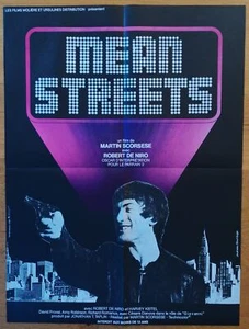MEAN STREETS martin scorsese original cinema posters 80x60 '73 de niro - Picture 1 of 1