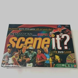 Scene It? Das DVD Spiel Sport ESPN Trivia 2+ mehrere Spieler neu versiegelt in Verpackung - Bild 1 von 7