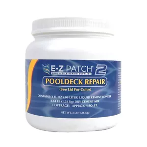 E-Z Patch 2 Pool Patch Repair Kit for Pool Decks & Patios - DIY Concrete Repa... - Picture 1 of 5