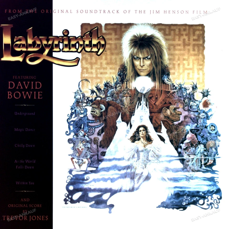 David Bowie By Trevor Jones - Labyrinth Original Soundtrack LP (VG+/VG+) ' - Image 1 of 1